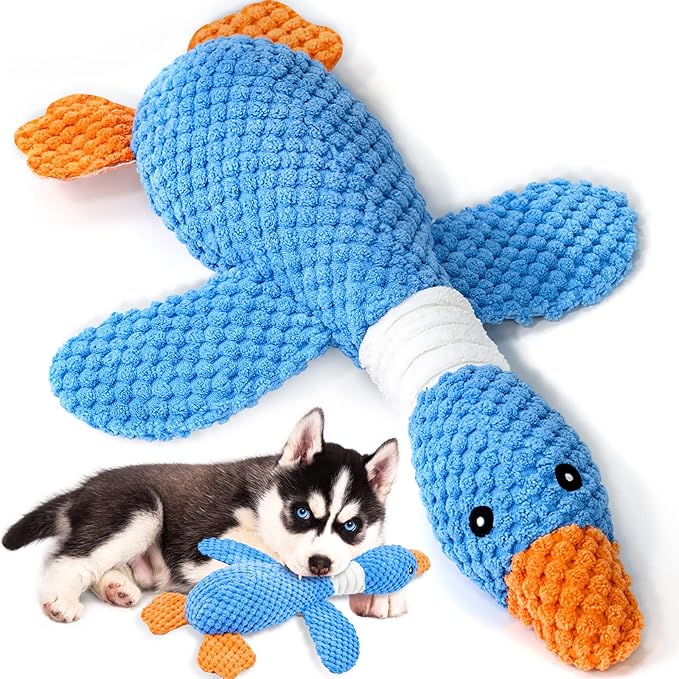Vitscan Upgraded Goose Indestructible Dog Toys for Aggressive Chewer (Copy)